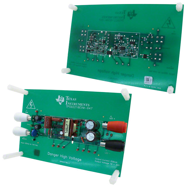 TPS92210EVM-647 Texas Instruments  Cartes d'évaluation - Pilotes LED